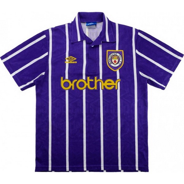 Tailandia Camiseta Manchester City 2nd Retro 1993 1994 Purpura